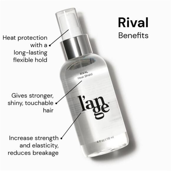 L’ange Hair Rival Heat Shield - Anti-Oxidants & Keratin Heat Protection Spray - Picture 3 of 6
